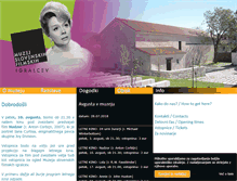Tablet Screenshot of muzejdivaca.si